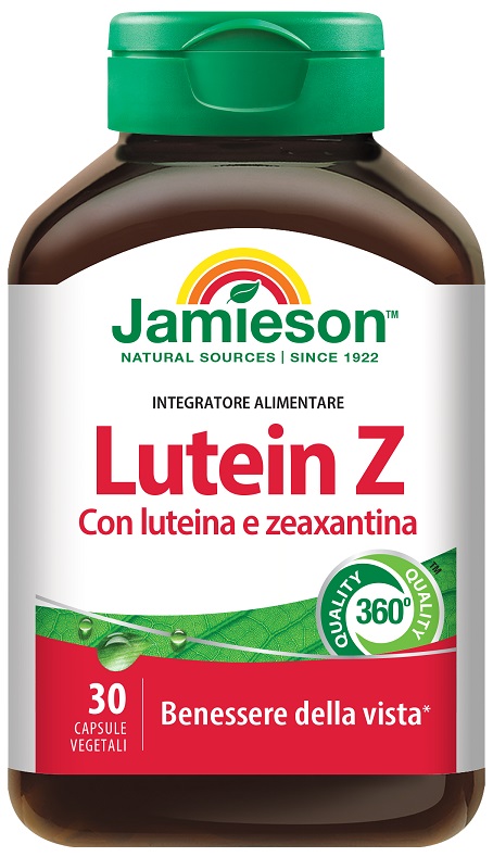 JAMIESON LUTEIN Z 30 CAPSULE - Farmacia Mastrangelo 