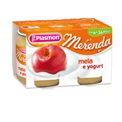 PLASMON OMOGENEIZZATO YOGURT MELA 120 G X 2 PEZZI - Farmacia Mastrangelo 