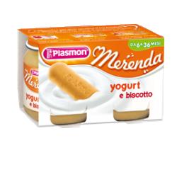 PLASMON OMOGENEIZZATO YOGURT BISCOTTO 120 G X 2 PEZZI - Farmacia Mastrangelo 