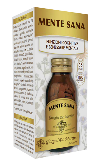 MENTE SANA 180 PASTIGLIE - Farmacia Mastrangelo 
