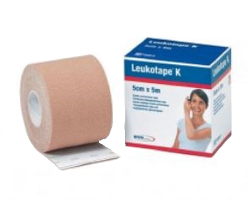 BENDA ADESIVA LEUKOTAPE K PER TAPING FISIOTERAPICO LARGHEZZA 5 CM LUNGHEZZA 5 M COLOR CARNE IN ROTOLO - Farmacia Mastrangelo 
