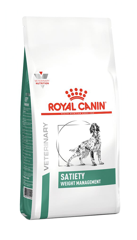 VETERINARY HEALTH NUTRITION DOG SATIETY WEIGHT MANAGEMENT 1,5 KG - Farmacia Mastrangelo 