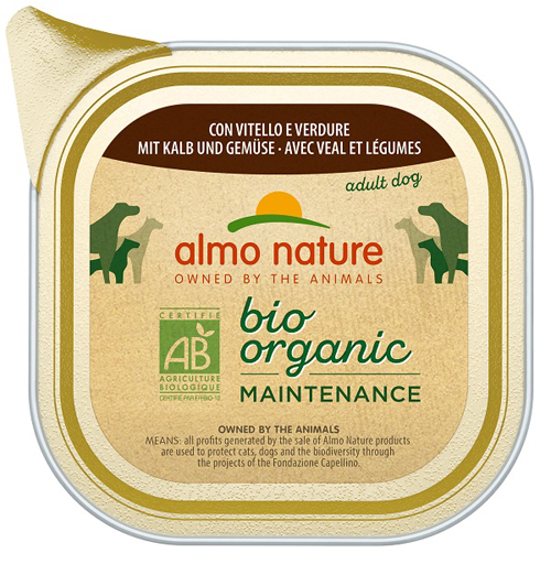 DAILY MENU BIO DOG VITELLO/VERDURE 100 G - Farmacia Mastrangelo 