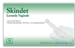 SKINDET LAVANDA VAGINALE 4 FLACONI 140 ML + 4 CANNULE MONOUSO IN BLISTER - Farmacia Mastrangelo 
