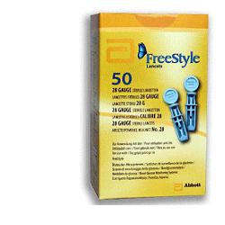 LANCETTE PUNGIDITO FREESTYLE GAUGE 28 50 PEZZI - Farmacia Mastrangelo 