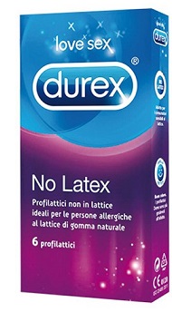 PROFILATTICO DUREX NO LATEX 6 PEZZI - Farmacia Mastrangelo 