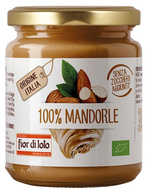 FIOR DI LOTO CREMA 100% DI MANDORLE TOSTATE - Farmacia Mastrangelo 