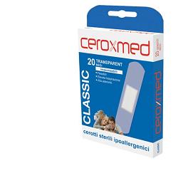 CEROXMED CLASSIC TRASPARENTI 7,2 CM X 1,9 CM 20 CEROTTI MEDI - Farmacia Mastrangelo 