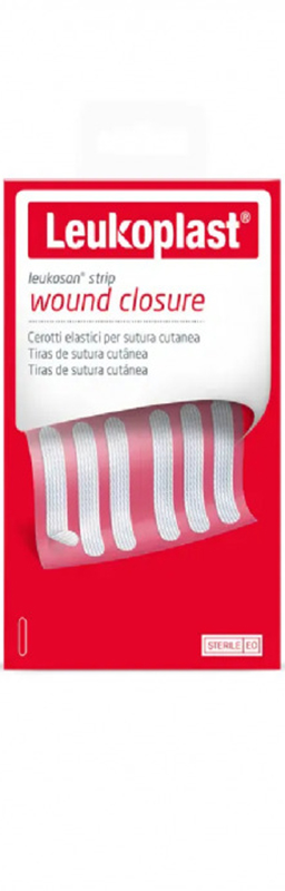 CEROTTO PER SUTURA LEUKOSAN STRIP 6X38MM 2 BUSTE X 6 CEROTTI - Farmacia Mastrangelo 