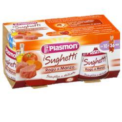 PLASMON SUGHETTO RAGU' DI MANZO 80 G X 2 PEZZI - Farmacia Mastrangelo 