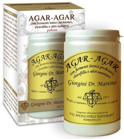 AGAR AGAR CON FERMENTI LATTICI CLOROFILLA 150 G - Farmacia Mastrangelo 