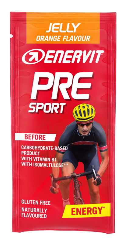 ENERVIT PRESPORT GELATINA ARANCIA 1 PEZZO - Farmacia Mastrangelo 