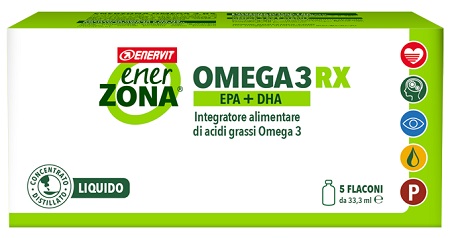 ENERZONA OMEGA 3 RX 5 FLACONI - Farmacia Mastrangelo 