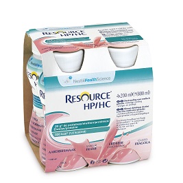 RESOURCE HP/HC FRAGOLA 4 BOTTIGLIE 200 ML - Farmacia Mastrangelo 