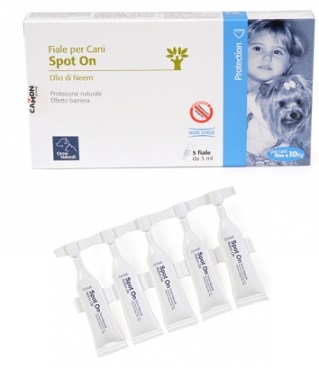 PROTECTION SPOTON CANE 0-10 KG 5 X 3 ML - Farmacia Mastrangelo 