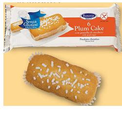 BONONIA PLUMCAKE CON GRANELLA DI ZUCCHERO SENZA GLUTINE 6 X 37 G - Farmacia Mastrangelo 