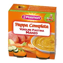 PLASMON OMOGENEIZZATO PAPPE MANZO VERDURA PASTINA 190 G X 2 PEZZI - Farmacia Mastrangelo 
