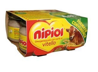 NIPIOL OMOGENEIZZATO VITELLO 4 X 80 G - Farmacia Mastrangelo 