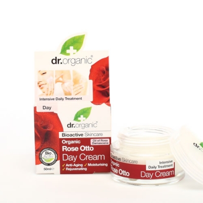 DR ORGANIC ROSE OTTO ROSA DAY CREAM CREMA VISO GIORNO 50 ML - Farmacia Mastrangelo 