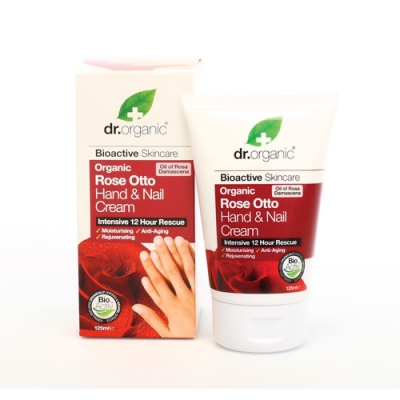 DR ORGANIC ROSE OTTO ROSA HAND NAIL CREAM CREMA MANI 125 ML - Farmacia Mastrangelo 