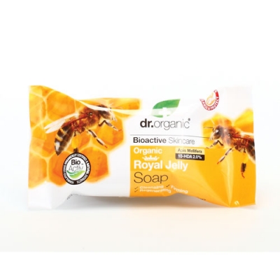 DR ORGANIC ROYAL JELLY PAPPA REALE SOAP SAPONETTA 100 G - Farmacia Mastrangelo 