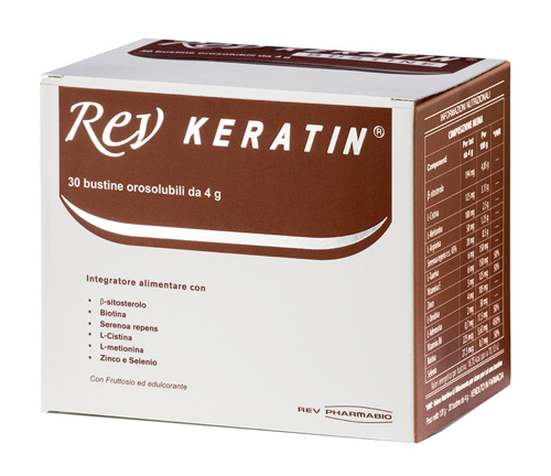 REV KERATIN 30 BUSTINE - Farmacia Mastrangelo 