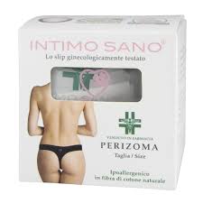 INTIMO SANO PERIZOMA DONNA NERO EXTRALARGE - Farmacia Mastrangelo 
