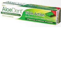ALOEDENT DENTIFRICIO TRIPLA AZIONE CON ALOE VERA E COENZIMA Q10 100 ML - Farmacia Mastrangelo 