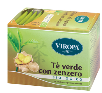 VIROPA TE' VERDE&ZENZERO BIO 15 FILTRI - Farmacia Mastrangelo 