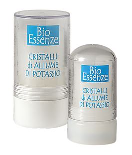 BIO ESSENZE ALLUME DI POTASSIO CRISTALLI 115 G - Farmacia Mastrangelo 