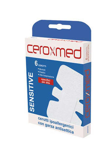 CEROTTO CEROXMED SENSITIVE FLEX SPECIFICO DITA 6 PEZZI - Farmacia Mastrangelo 
