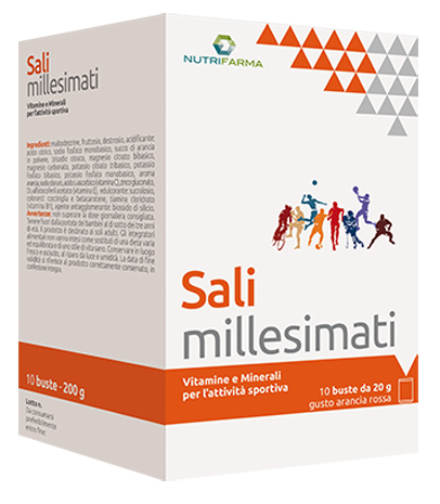 SALI MILLESIMATI 25 BUSTINE 20 G - Farmacia Mastrangelo 