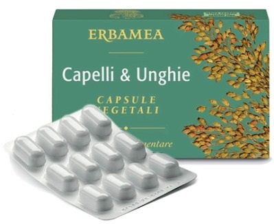 CAPELLI & UNGHIE 24 CAPSULE VEGETALI - Farmacia Mastrangelo 