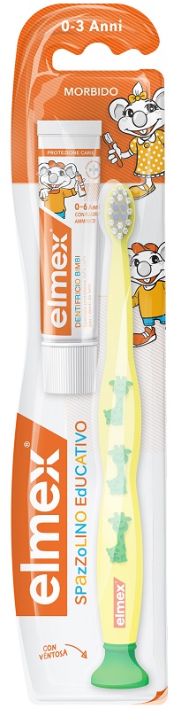 ELMEX SPAZZOLINO BIMBI EDUCATIVO NEW 0-3 ANNI - Farmacia Mastrangelo 
