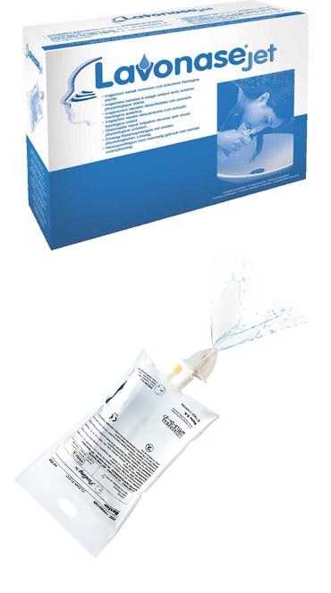 IRRIGATORE NASALE LAVONASE CON SOLUZIONE FISIOLOGICA 6 PEZZI - Farmacia Mastrangelo 