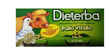 DIETERBA OMOGENEIZZATO VITELLO POLLO 3 PEZZI 80 G - Farmacia Mastrangelo 