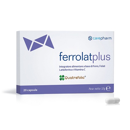 FERROLAT PLUS 20 CAPSULE - Farmacia Mastrangelo 