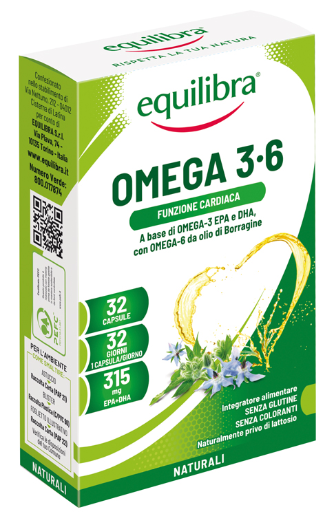 OMEGA 3-6 32 CAPSULE - Farmacia Mastrangelo 