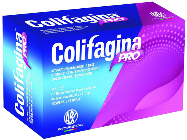COLIFAGINA PRO 10 FLACONCINI TAPPO SERBATOIO - Farmacia Mastrangelo 