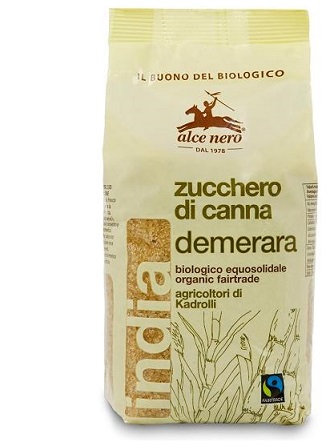 ZUCCHERO DI CANNA DEMERARA BIO INDIA FAIRTRADE 500 G - Farmacia Mastrangelo 
