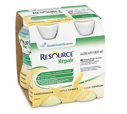RESOURCE REPAIR VANIGLIA 4 BOTTIGLIE 200 ML - Farmacia Mastrangelo 