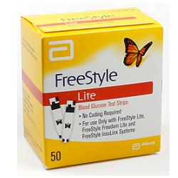 STRISCE MISURAZIONE GLICEMIA FREESTYLE LITE 50 PEZZI - Farmacia Mastrangelo 