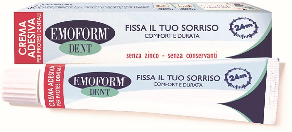 EMOFORM DENT CREMA ADESIVA PER PROTESI DENTALE 45 G - Farmacia Mastrangelo 