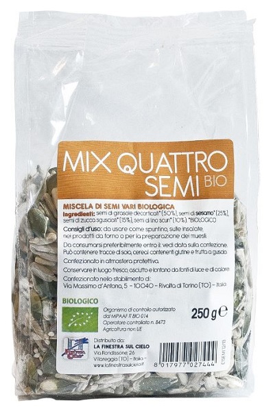 MIX 4 SEMI BIO 250 G - Farmacia Mastrangelo 