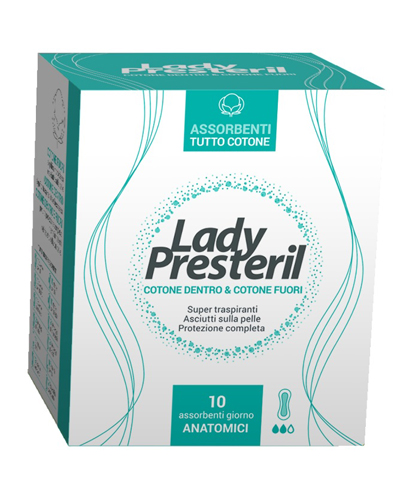 LADY PRESTERIL ANATOMICO POCKET 10 PEZZI - Farmacia Mastrangelo 