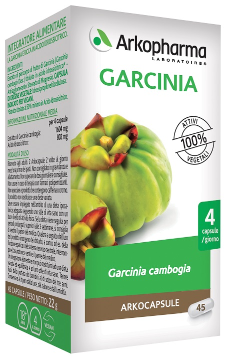 ARKO CAPSULE GARCINIA CAMB 45 CAPSULE - Farmacia Mastrangelo 