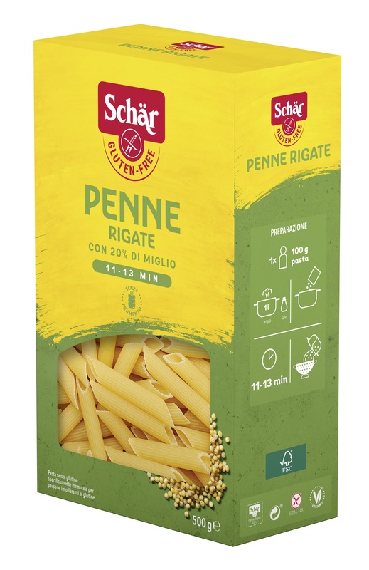 SCHAR PENNE RIGATE 500 G - Farmacia Mastrangelo 