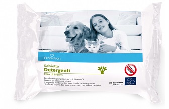 ORME NATURALI SALVIETTINE DETERGENTI ALL'OLIO DI NEEMM 20 PEZZI - Farmacia Mastrangelo 