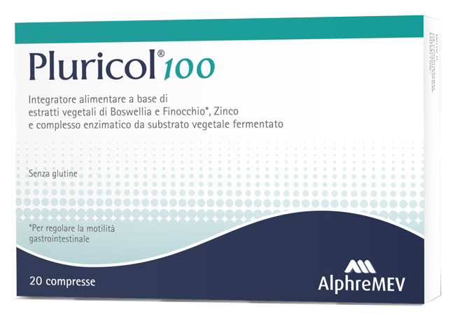 PLURICOL 100 20 COMPRESSE - Farmacia Mastrangelo 