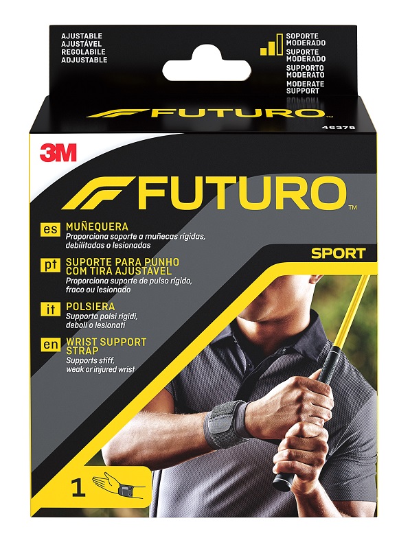 POLSINO ELASTICO UNIVERSALE FUTURO SPORT NERO - Farmacia Mastrangelo 